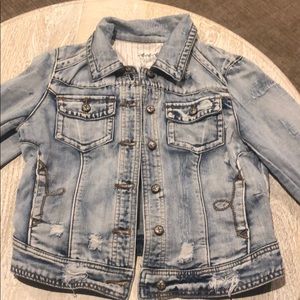 Distressed Denim Jacket